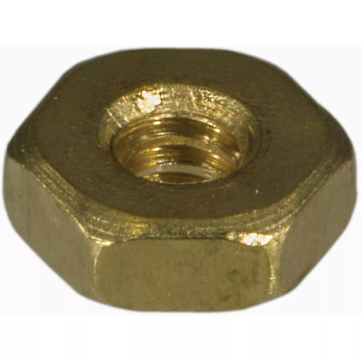 Midwest Fastener #4-40 Brass Coarse Thread Hex Machine Screw Nuts (100 Ct.)