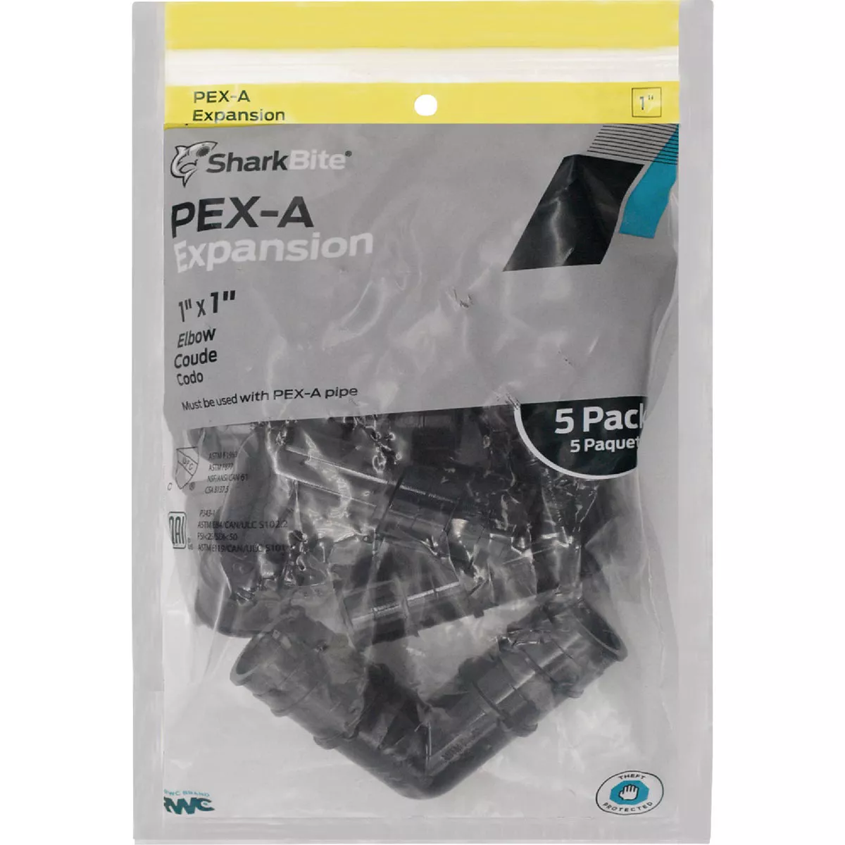 SharkBite 1 In. 90 Deg. Poly PEX-A Elbow (1/4 Bend) (5-Pack) - photo 2