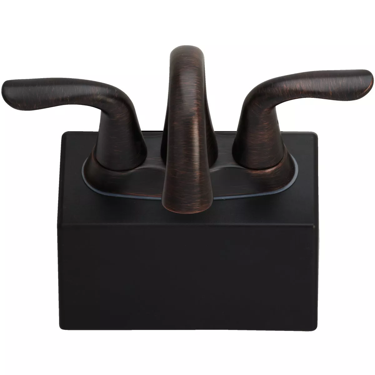 Delta Lahara Venetian Bronze 2-Handle Lever 4 In. Centerset Bathroom Faucet with Pop-Up - photo 5