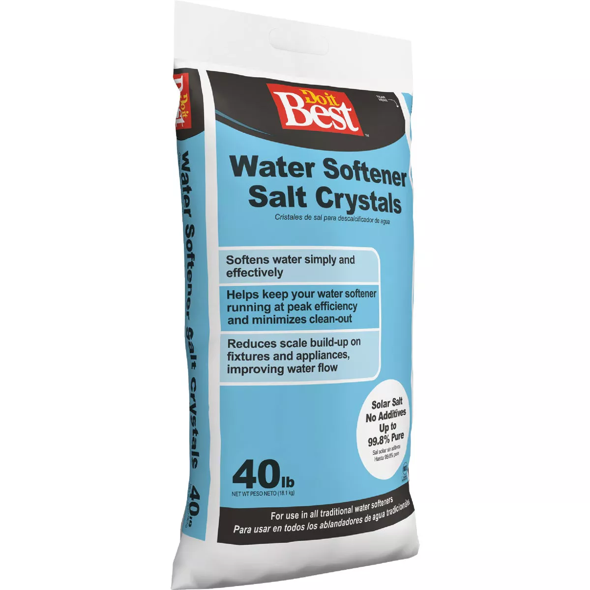 Do it Best 40 Lb. Extra-Coarse Water Softener Salt Crystals - photo 3