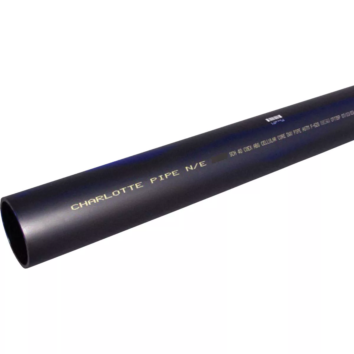 Charlotte Pipe 1-1/2 In. x 20 Ft. ABS DWV Pipe