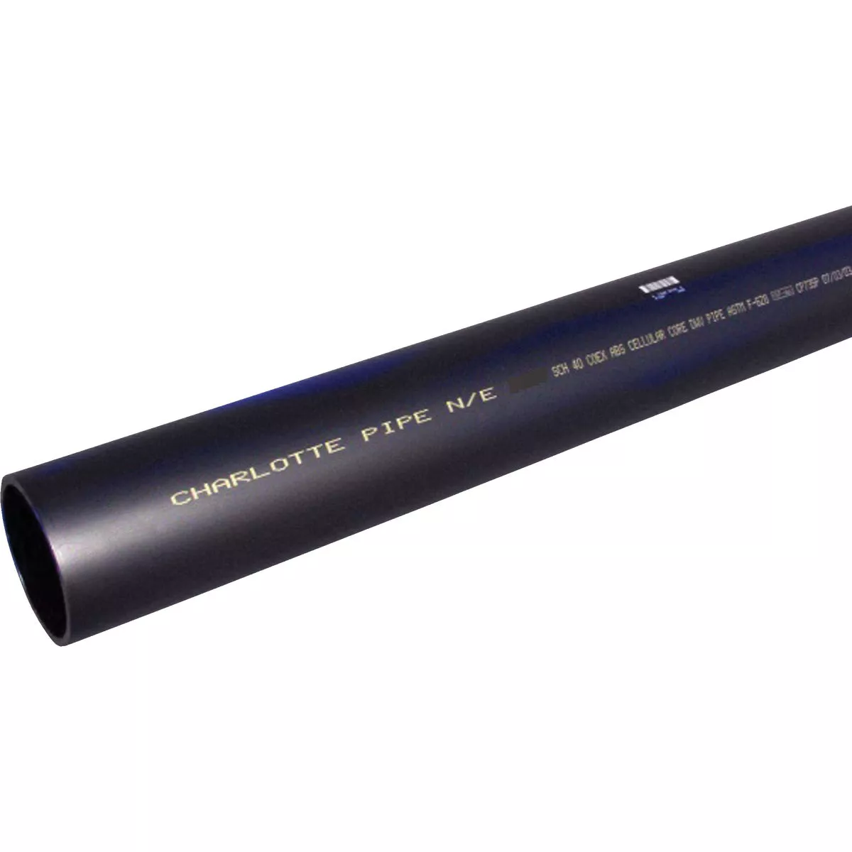 Charlotte Pipe 3 In. x 20 Ft. ABS DWV Pipe
