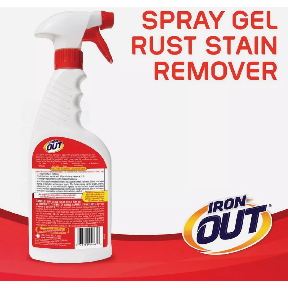 Iron Out 16 Oz. All-Purpose Rust and Stain Remover - photo 2