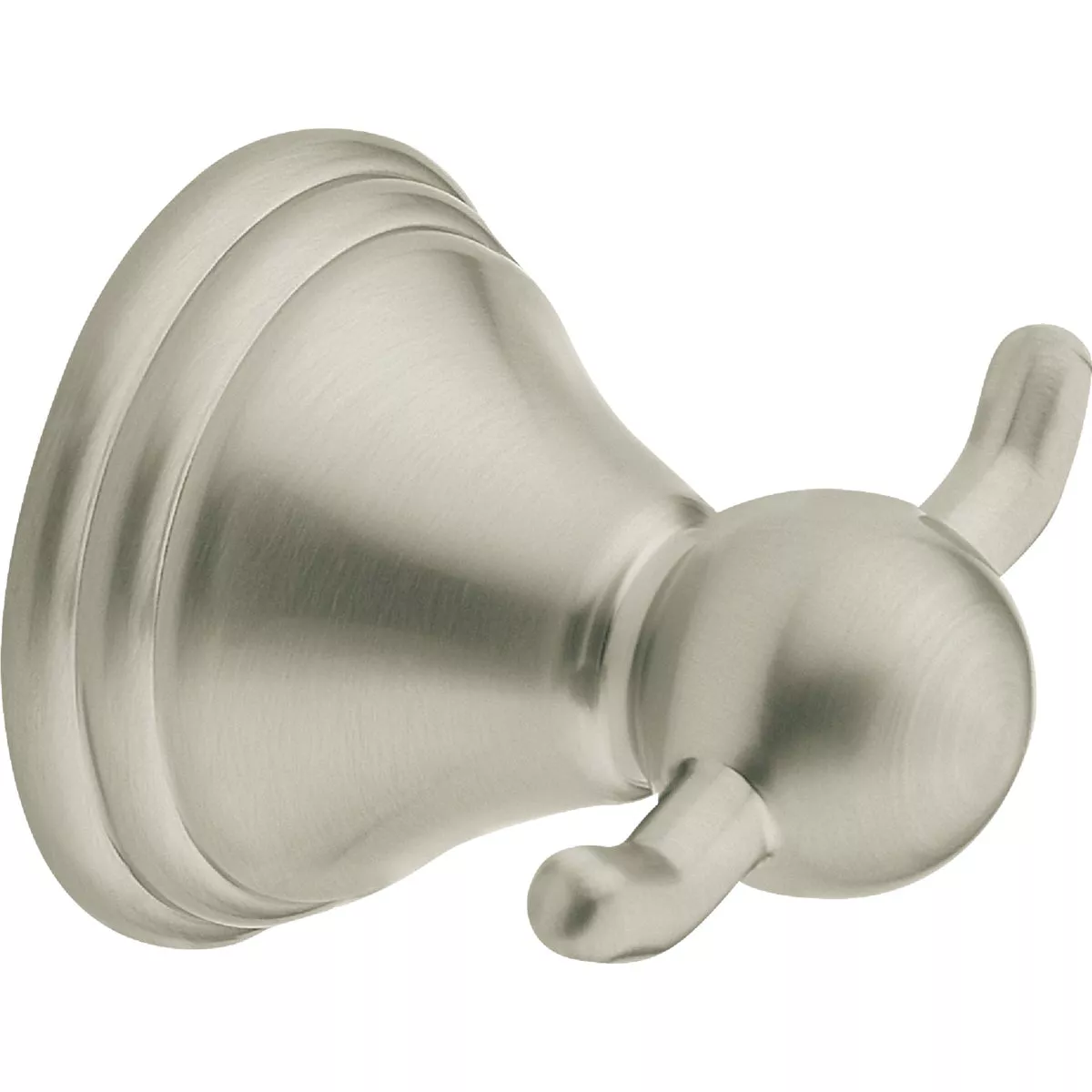 Moen Preston Double Robe Hook, Brushed Nickel