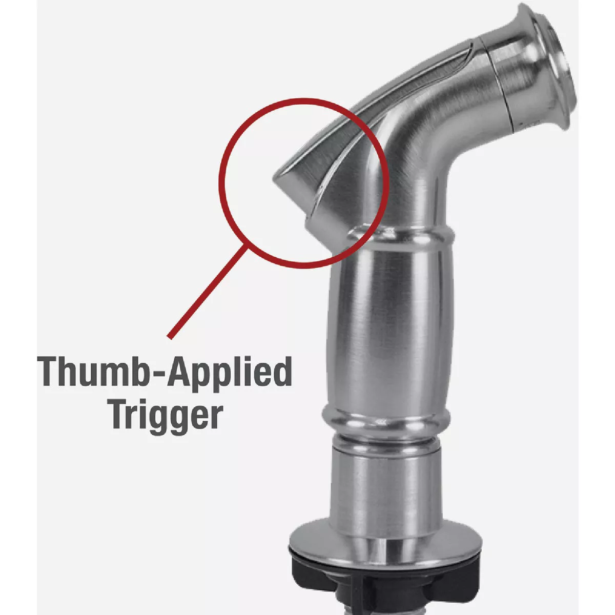 Danco 48 In. Brushed Nickel Side Sprayer & Hose - photo 7