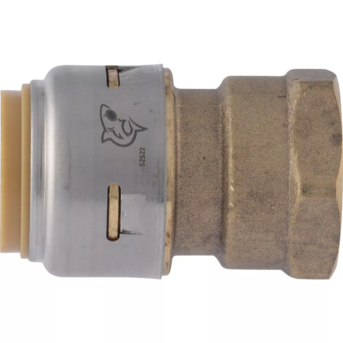 SharkBite 3/4 In. x 3/4 In. FNPT Straight Brass Push-to-Connect Female Adapter - photo 3