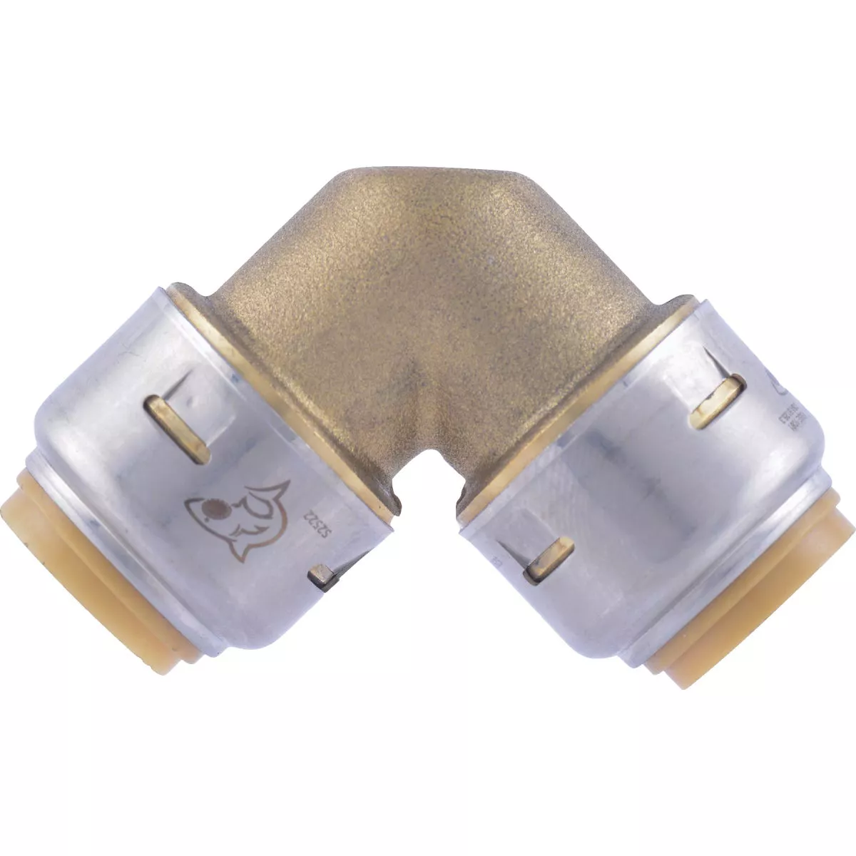 SharkBite 1/2 In. x 1/2 In. 90 Deg. Push-to-Connect Brass Elbow (1/4 Bend) - photo 4