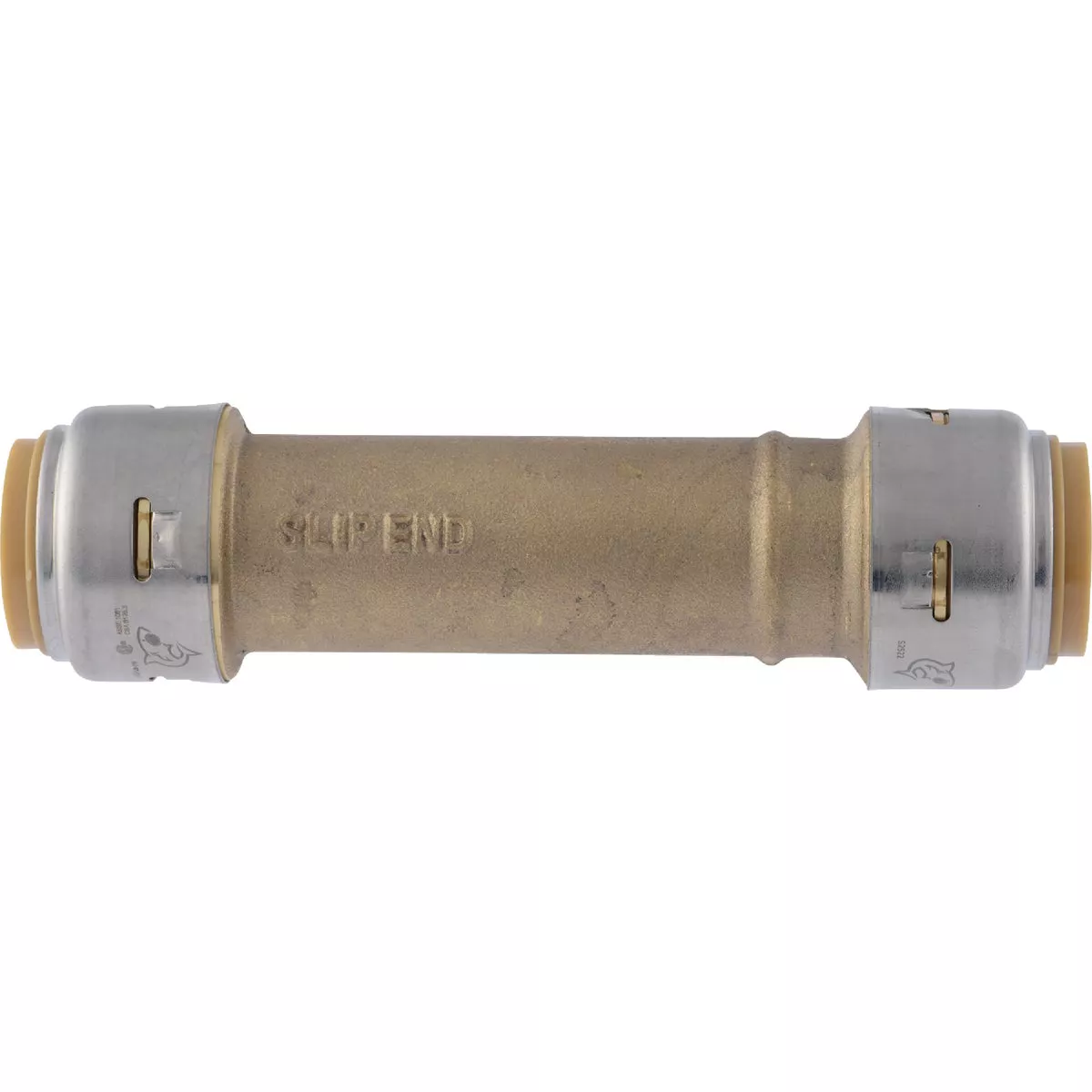 SharkBite 3/4 In. Push-to-Connect Brass Repair Coupling - photo 2