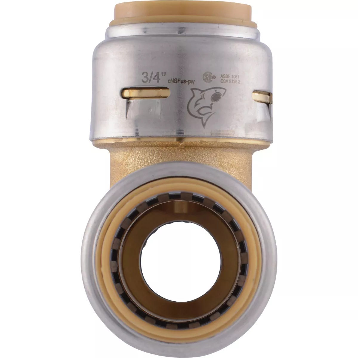 SharkBite 3/4 In. X 1/2 In. X 3/4 In. Push-to-Connect Tee - photo 2