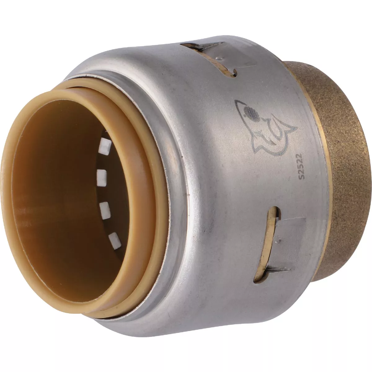 SharkBite 3/4 In. Push-to-Connect Brass End Push Cap