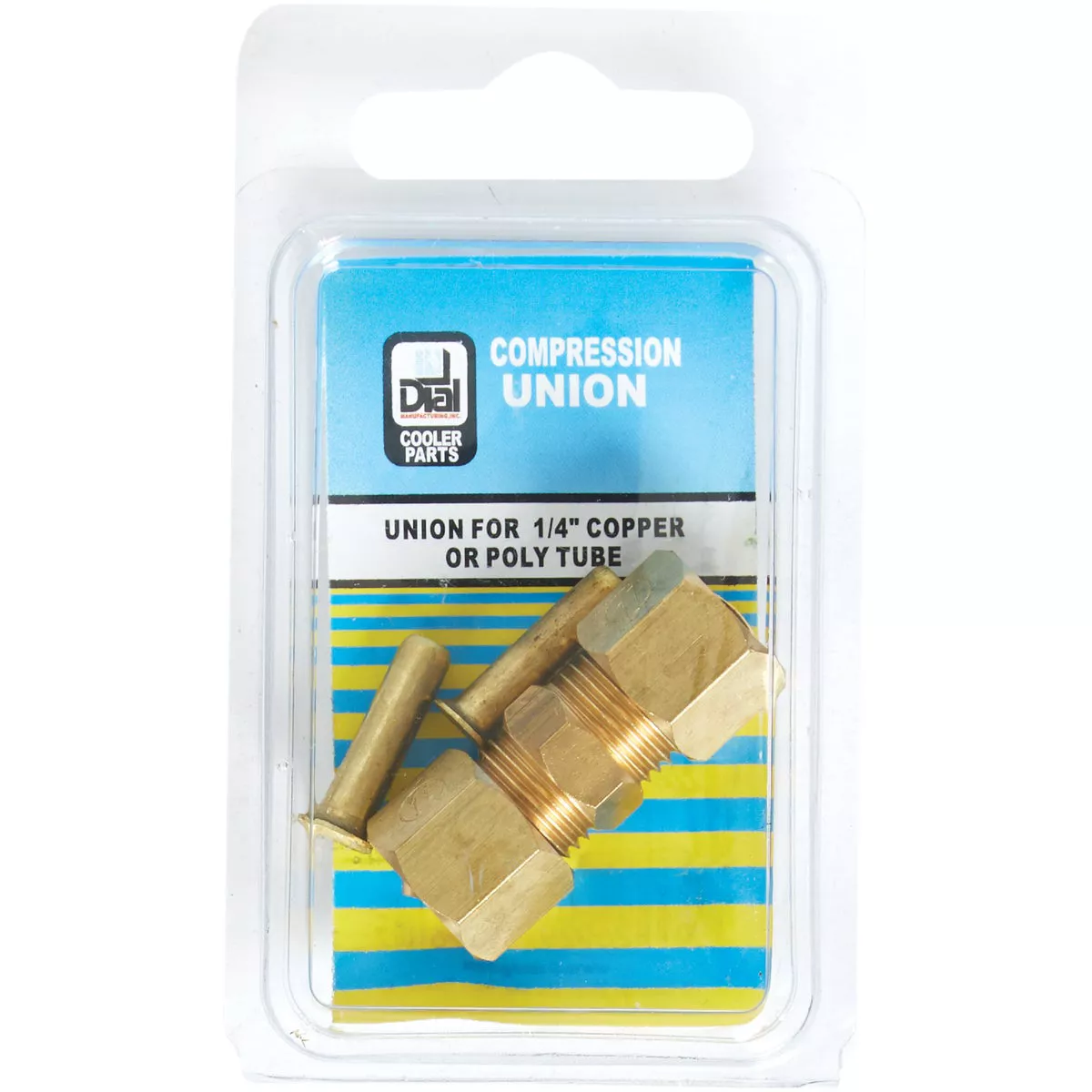 Dial 1/4 In. Brass Compression Union - photo 2