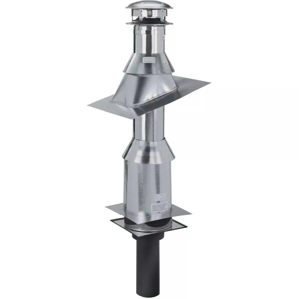 SELKIRK Sure-Temp 6 In. Stainless Steel Flat Ceiling Chimney Support Kit