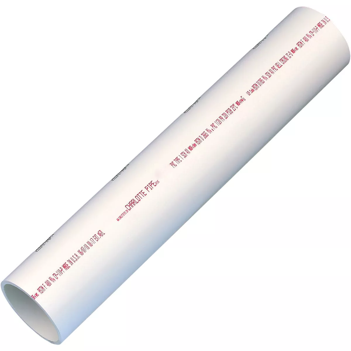 Charlotte Pipe 1-1/4 In. x 2 Ft. Schedule 40 Cold Water PVC Pressure Pipe