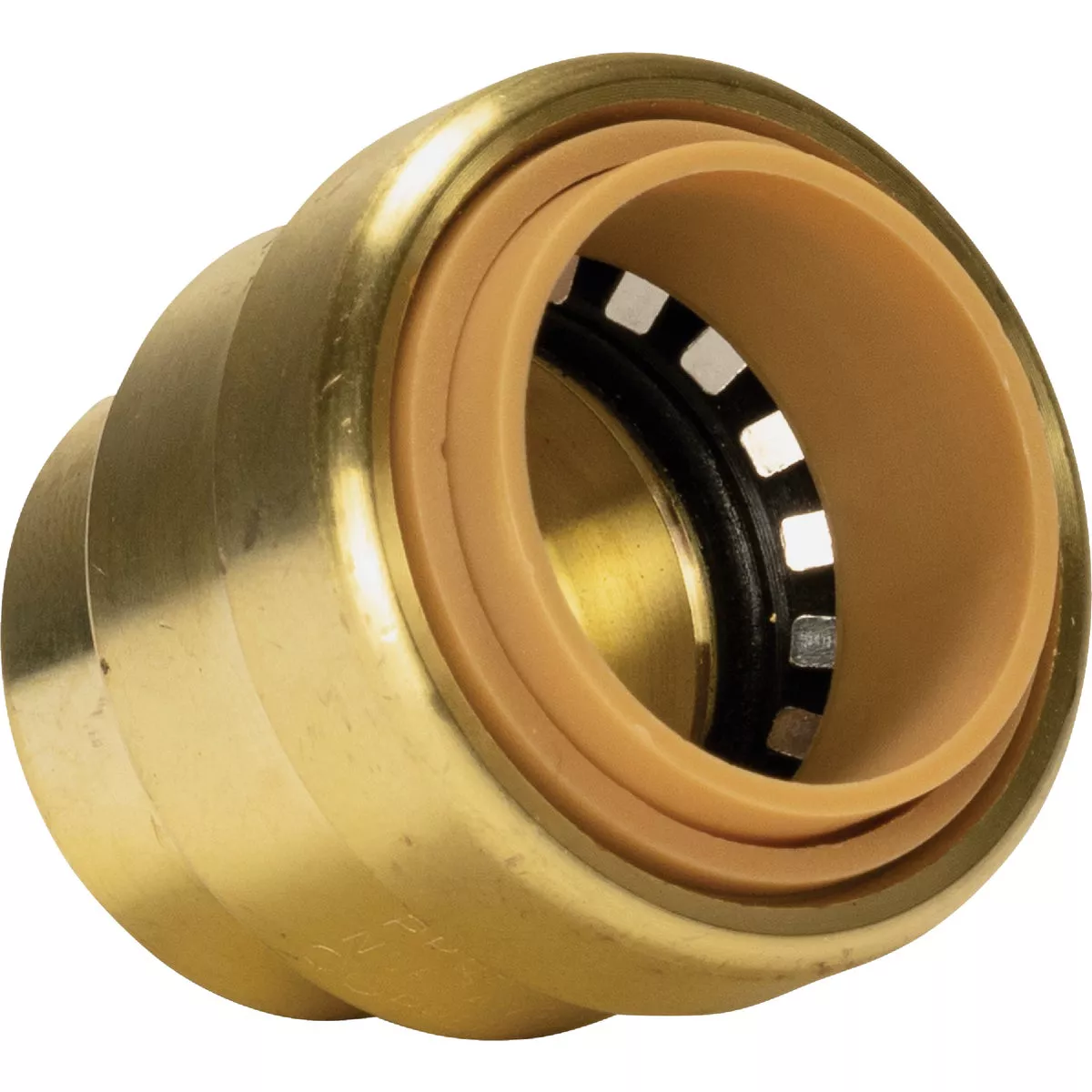 QuickFitting 3/4 In. Push-to-Connect Brass Push Cap (End Stop)
