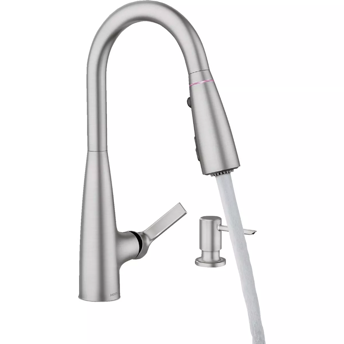 Moen Haelyn 2-Handle Pull-Down Kitchen Faucet with ColorCue, Spot Resist Stainless Steel - photo 5