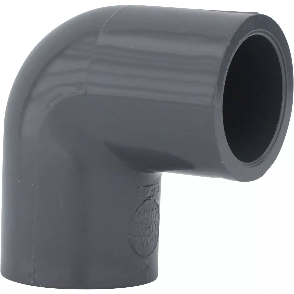Charlotte Pipe 3/4 In. Slip x Slip Schedule 80 90 Deg. PVC Elbow (1/4 Bend)