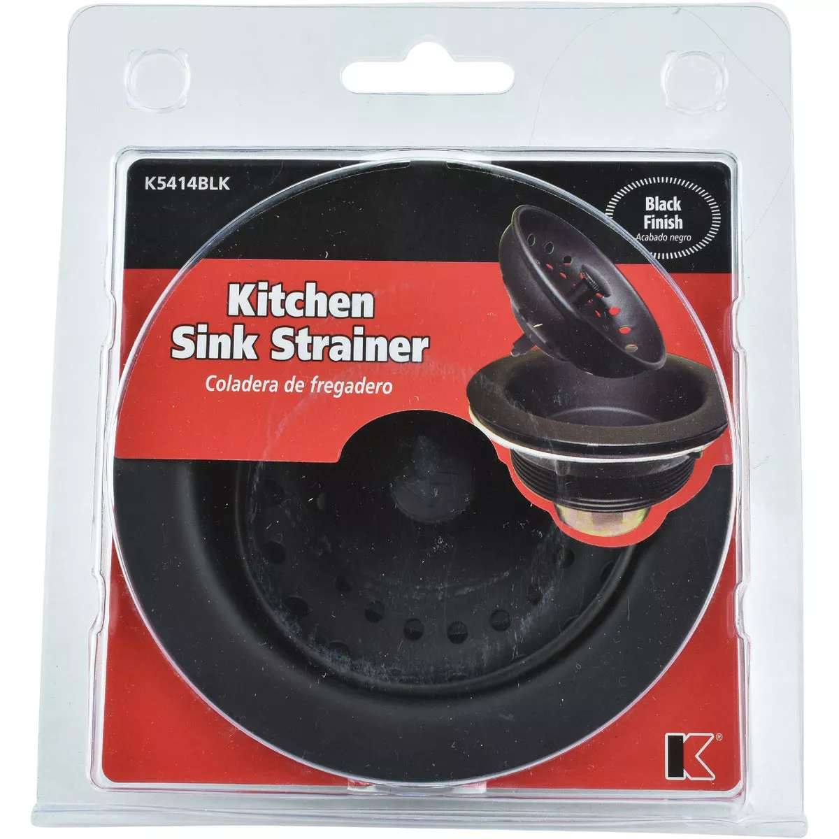 Keeney Work Horse 3-1/2 In. to 4 In. Black Stainless Steel Strainer - photo 4