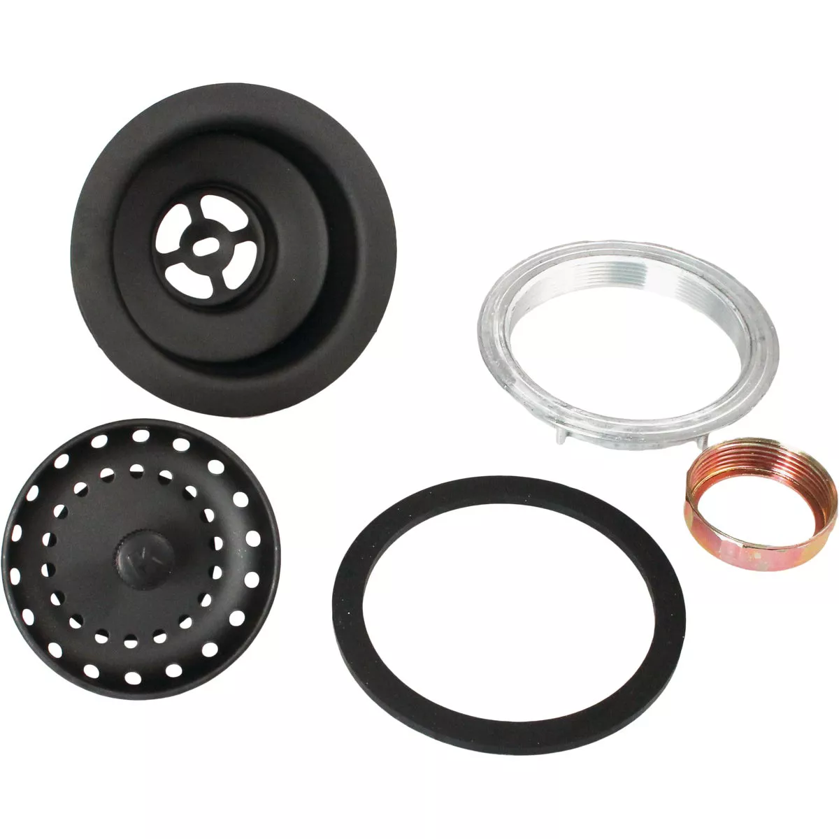 Keeney Work Horse 3-1/2 In. to 4 In. Black Stainless Steel Strainer - photo 5
