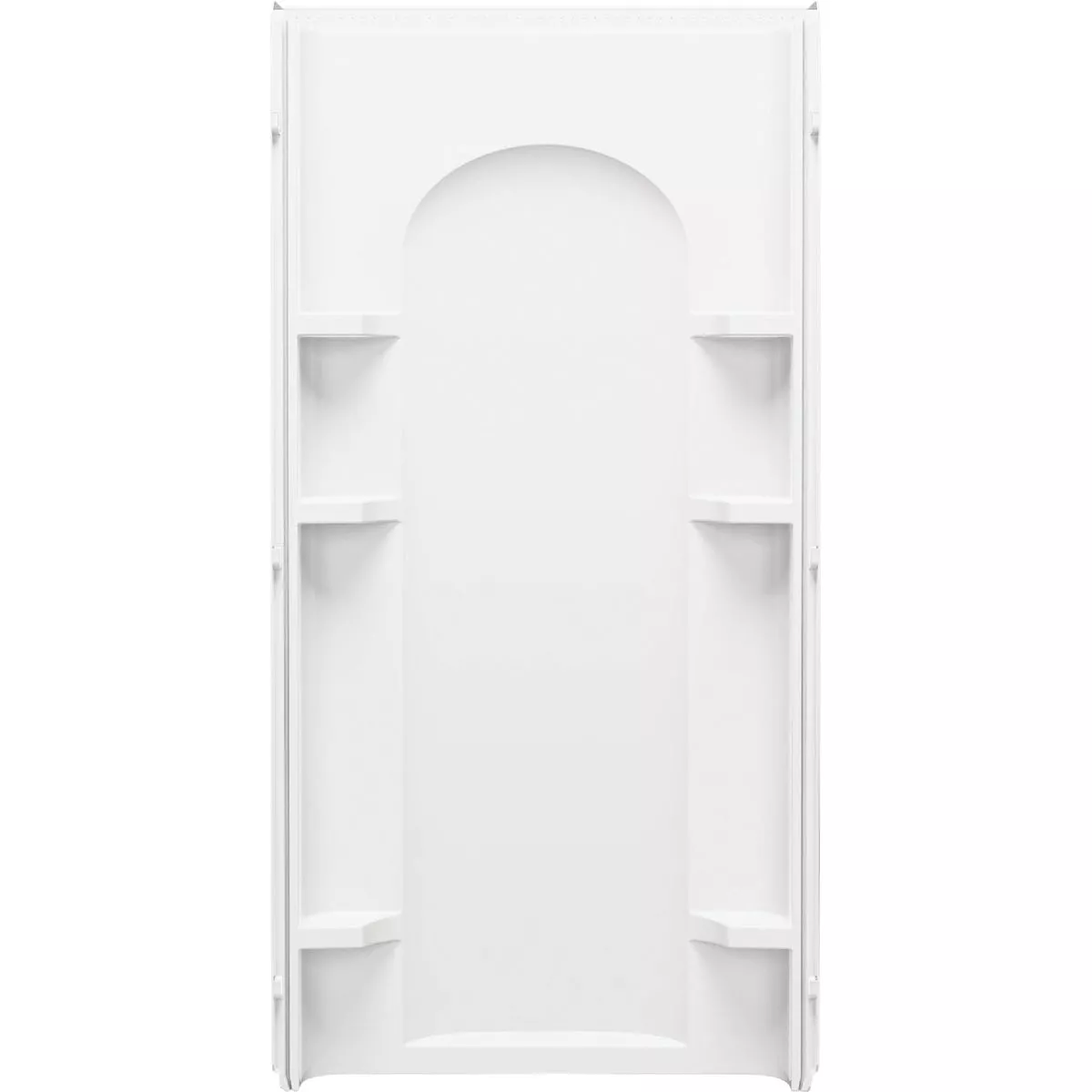 Sterling Ensemble 36 In. W. x 72-1/2 In. H. White Vikrell Shower Back Wall