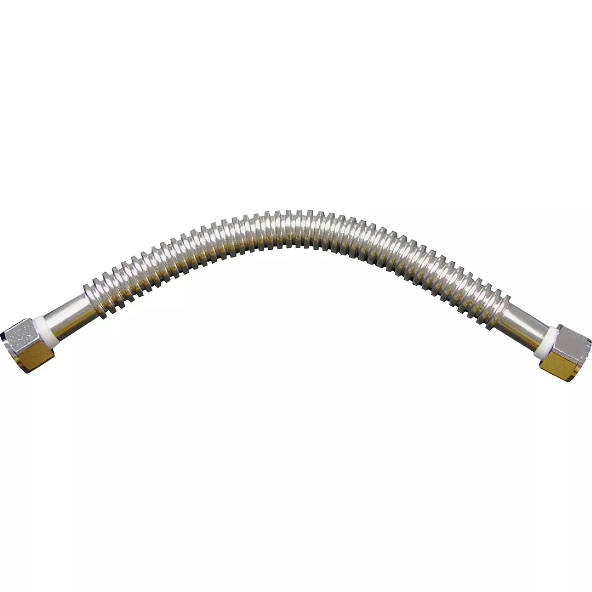 ProLine 3/4 In. FIP x 3/4 In. FIP x 15 In. Stainless Steel Corrugated Water Connector