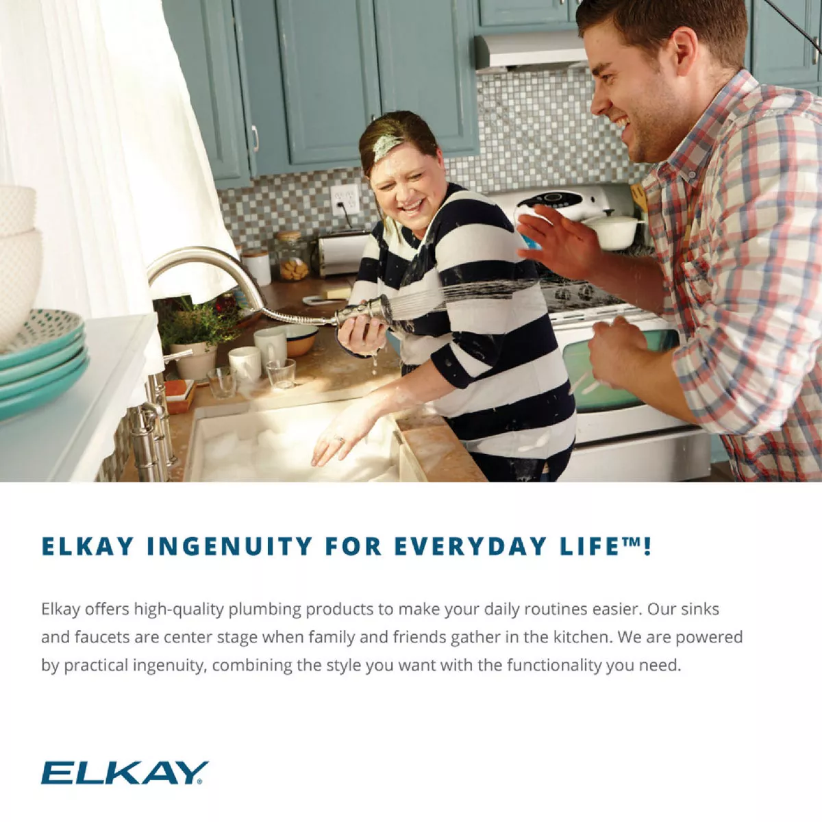 Elkay Double Bowl 33 In. x 22 In. x 7 In. Deep Stainless Steel Kitchen Sink - photo 4