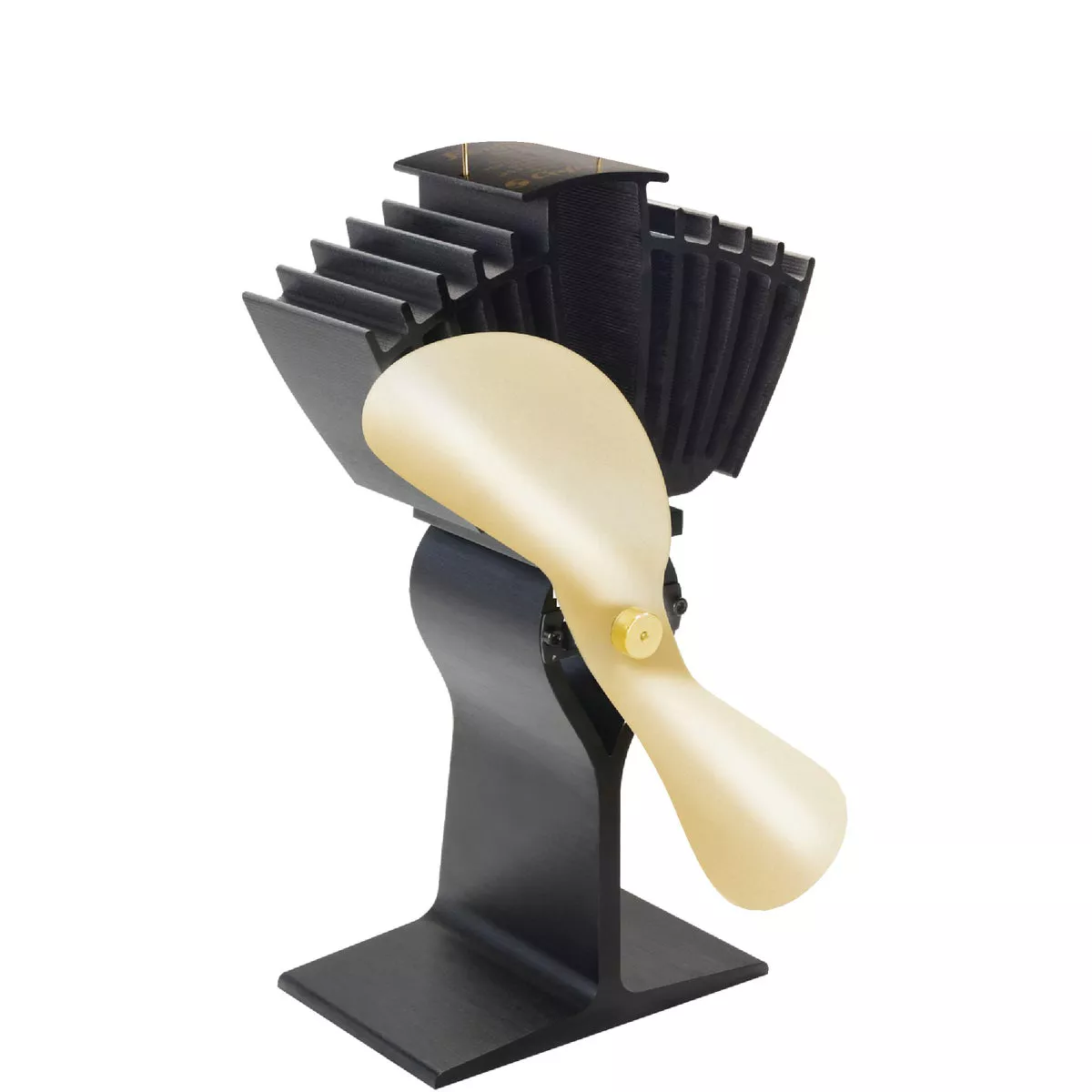Ecofan AirMax 9 In. 175cfm Gold Heat Powered Wood Stove Fan