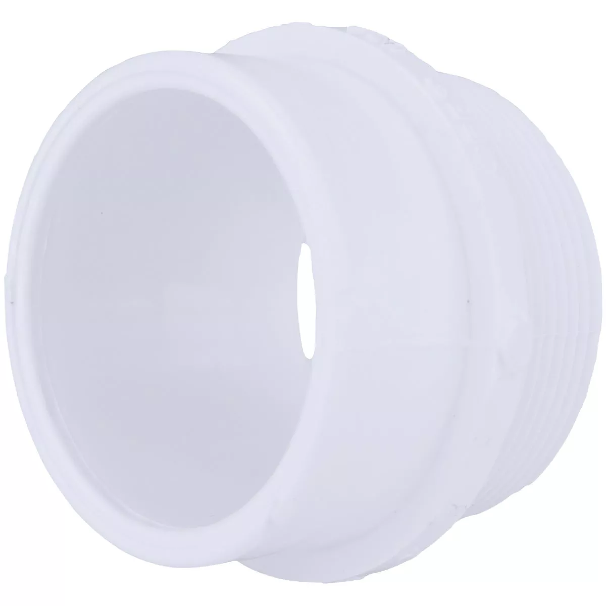 Charlotte Pipe 2 In. SPG x 2 In. MIP Schedule 40 DWV PVC Adapter