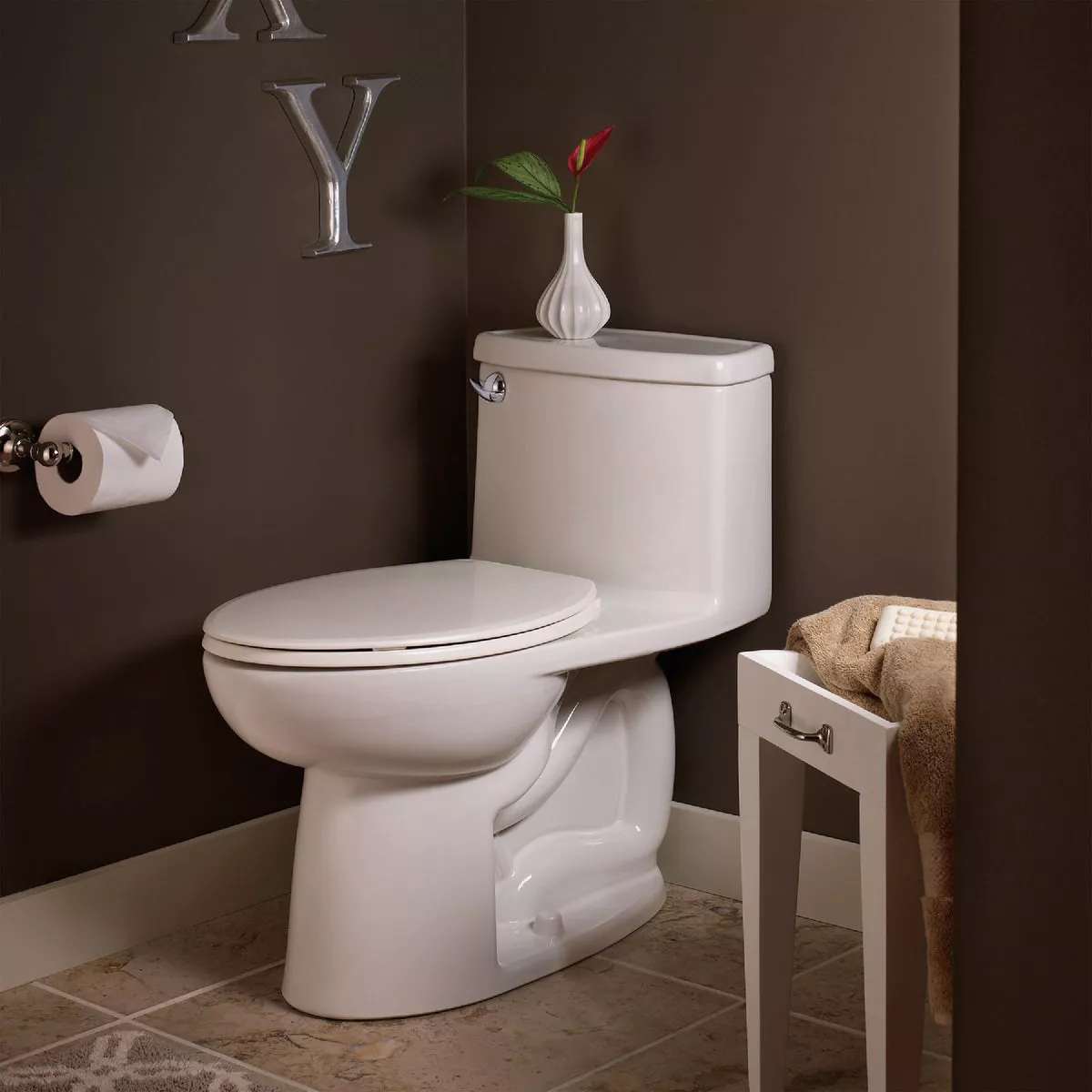 American Standard Cadet 3 Compact White Right Height Elongated Bowl 1.28 GPF Toilet - photo 4