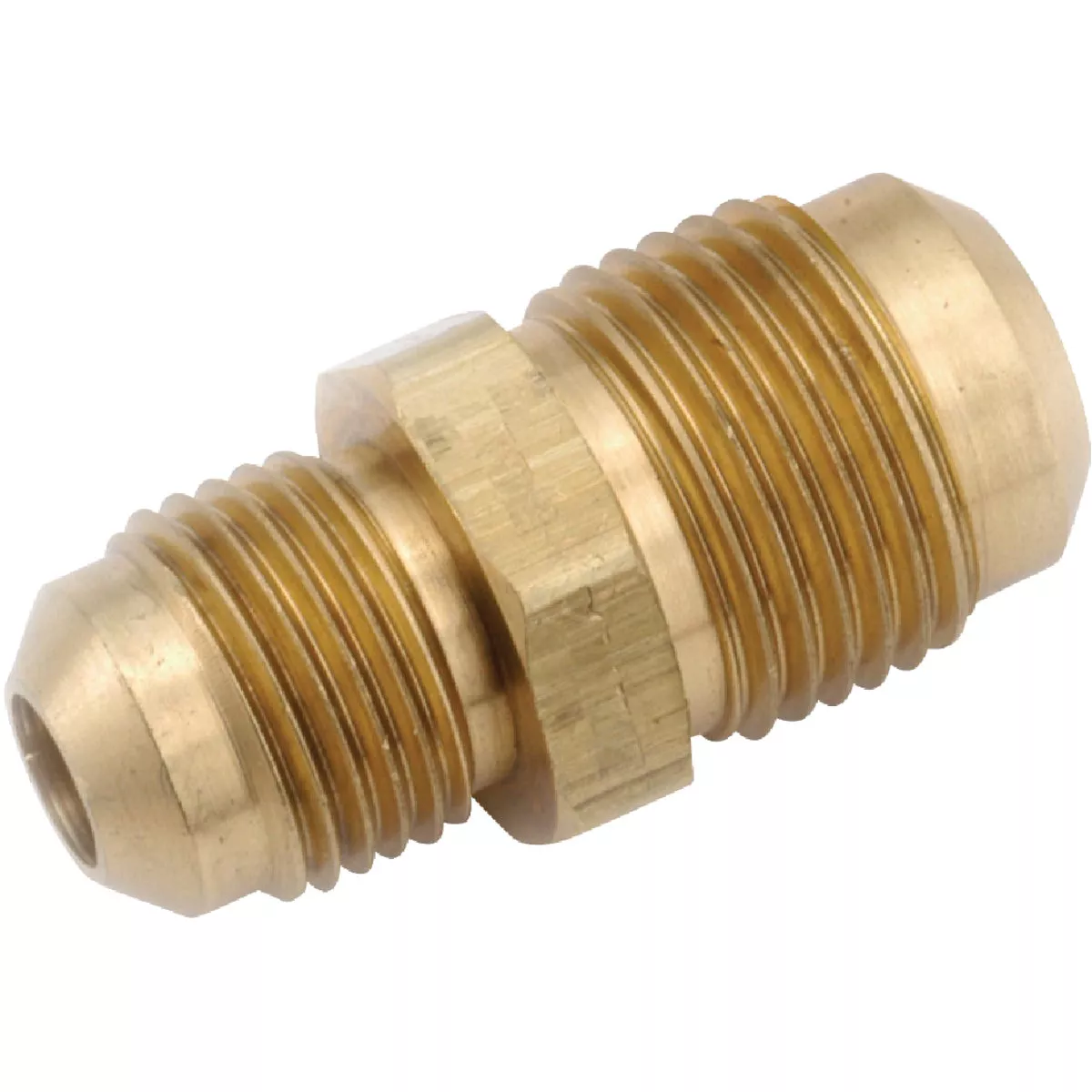 Anderson Metals 1/2 In. x 3/8 In. Brass Low Lead Low Lead Reducing Flare Union