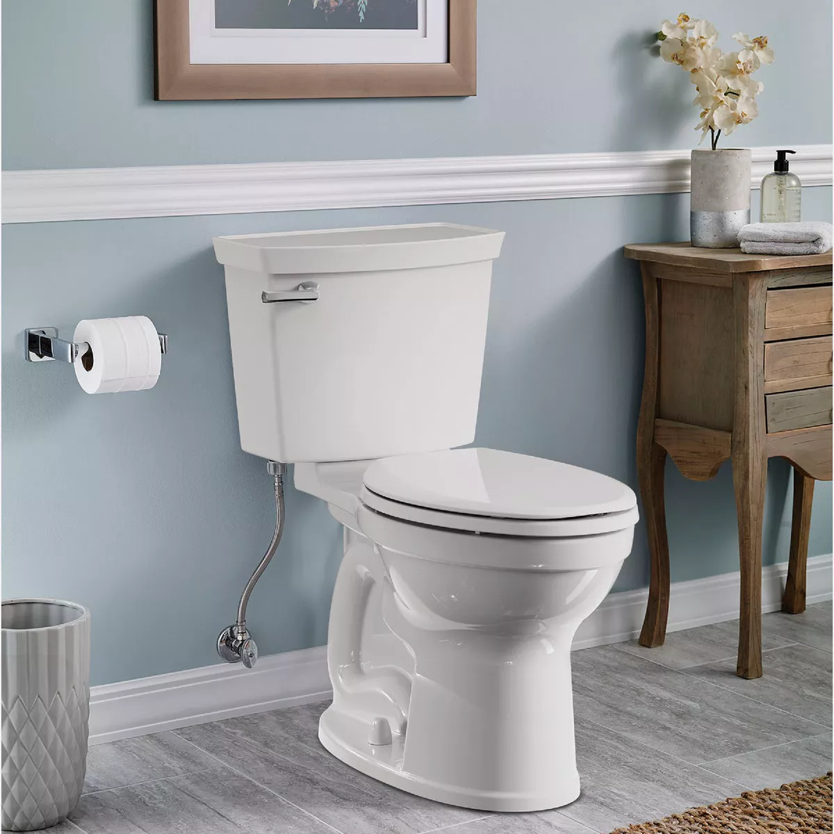 American Standard Champion 4 Right Height White Elongated Bowl 1.6 GPF Toilet - photo 9