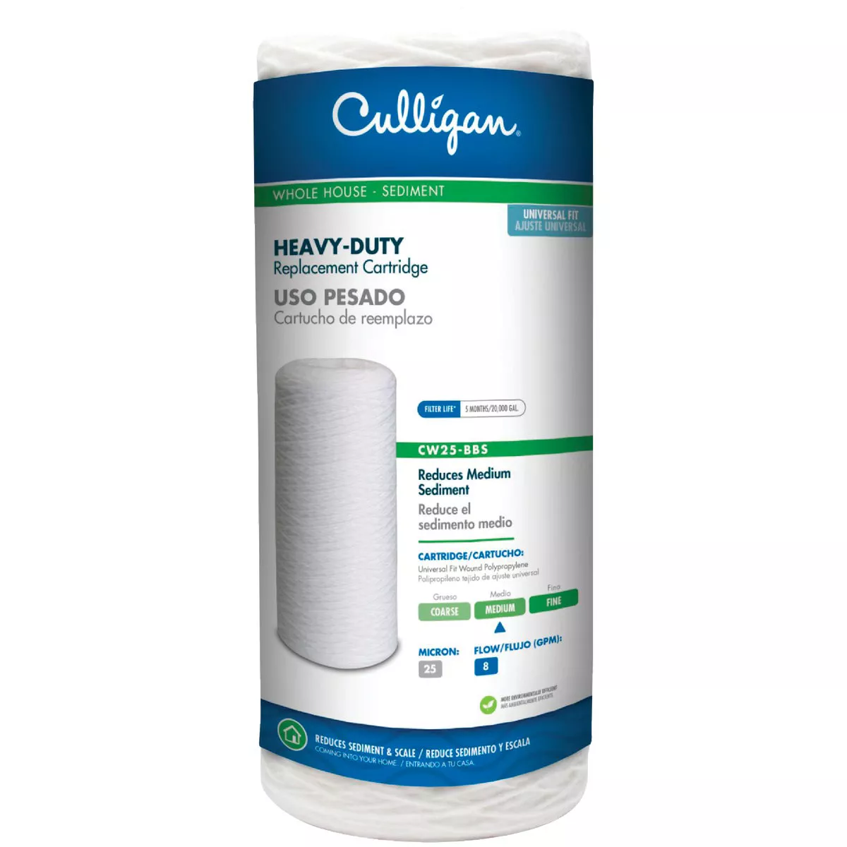 CW25-BBS Culligan Heavy Duty Whole House Water Filter Cartridge - photo 2