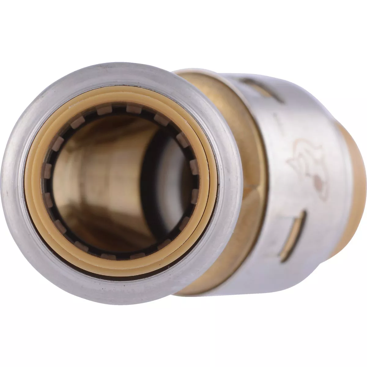 SharkBite 1/2 In. x 1/2 In. 45 Deg. Push-to-Connect Brass Elbow (1/8 Bend) - photo 3