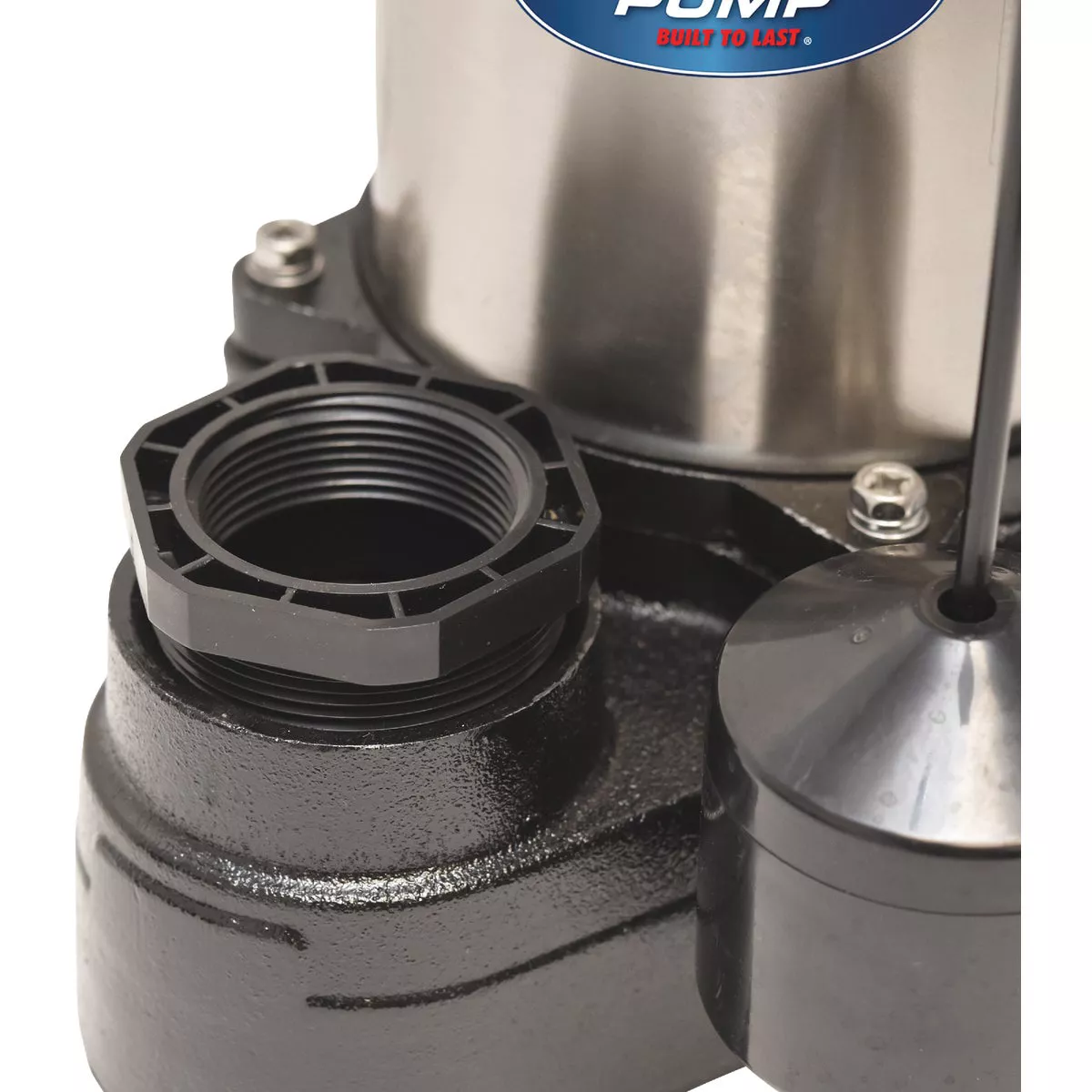 Superior Pump 1/2 HP Stainless Steel/Cast Iron Submersible Sump Pump with Vertical Float Switch - photo 4