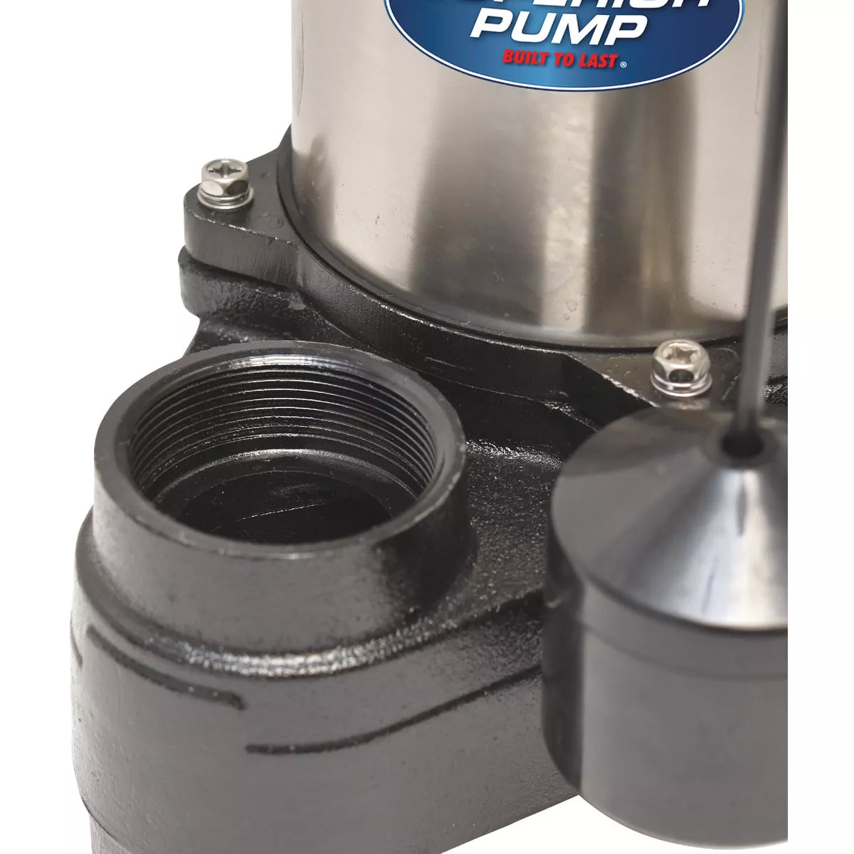 Superior Pump 1/2 HP Stainless Steel/Cast Iron Submersible Sump Pump with Vertical Float Switch - photo 5