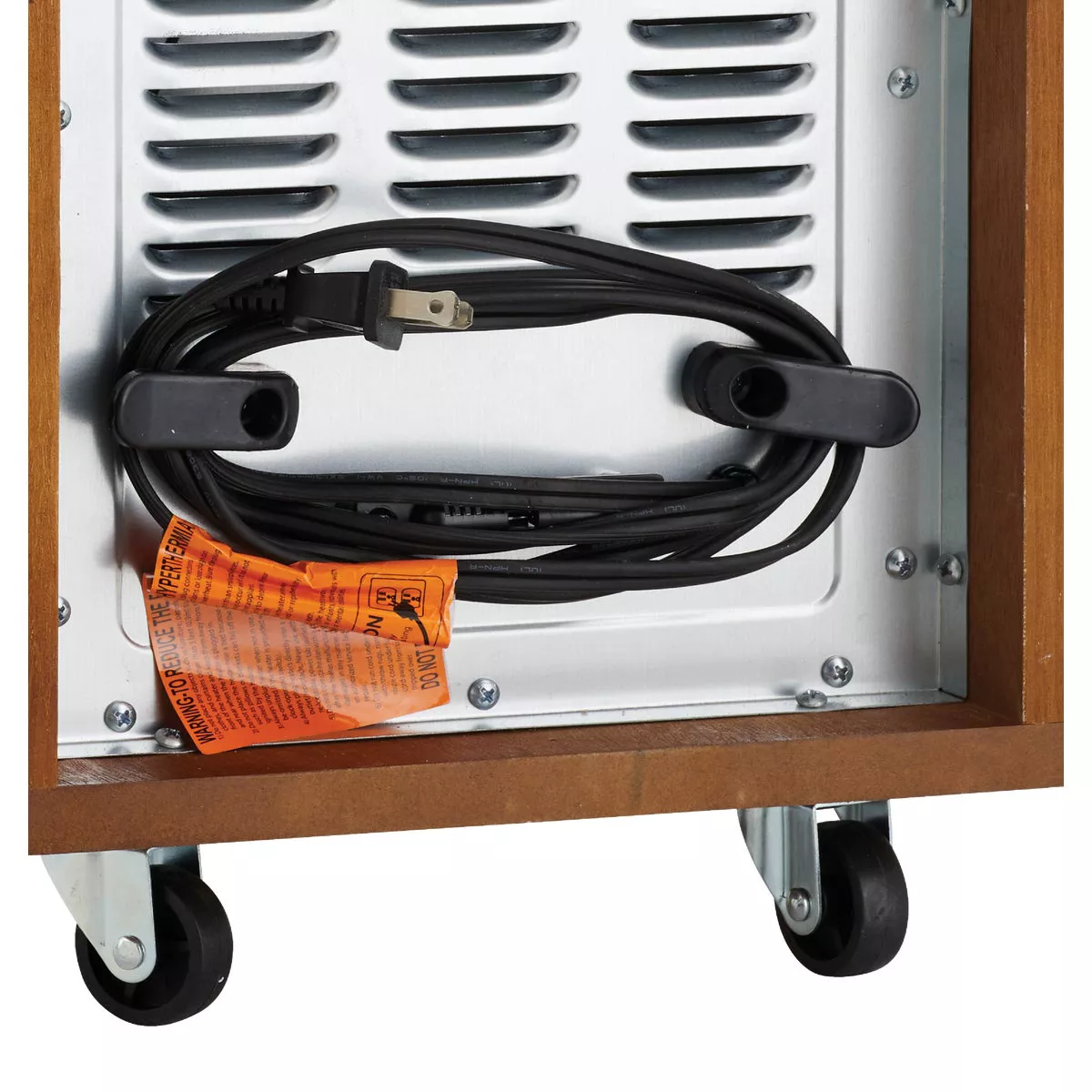 Home Impressions 1500W 120V Quartz Heater with Woodgrain Cabinet - photo 9