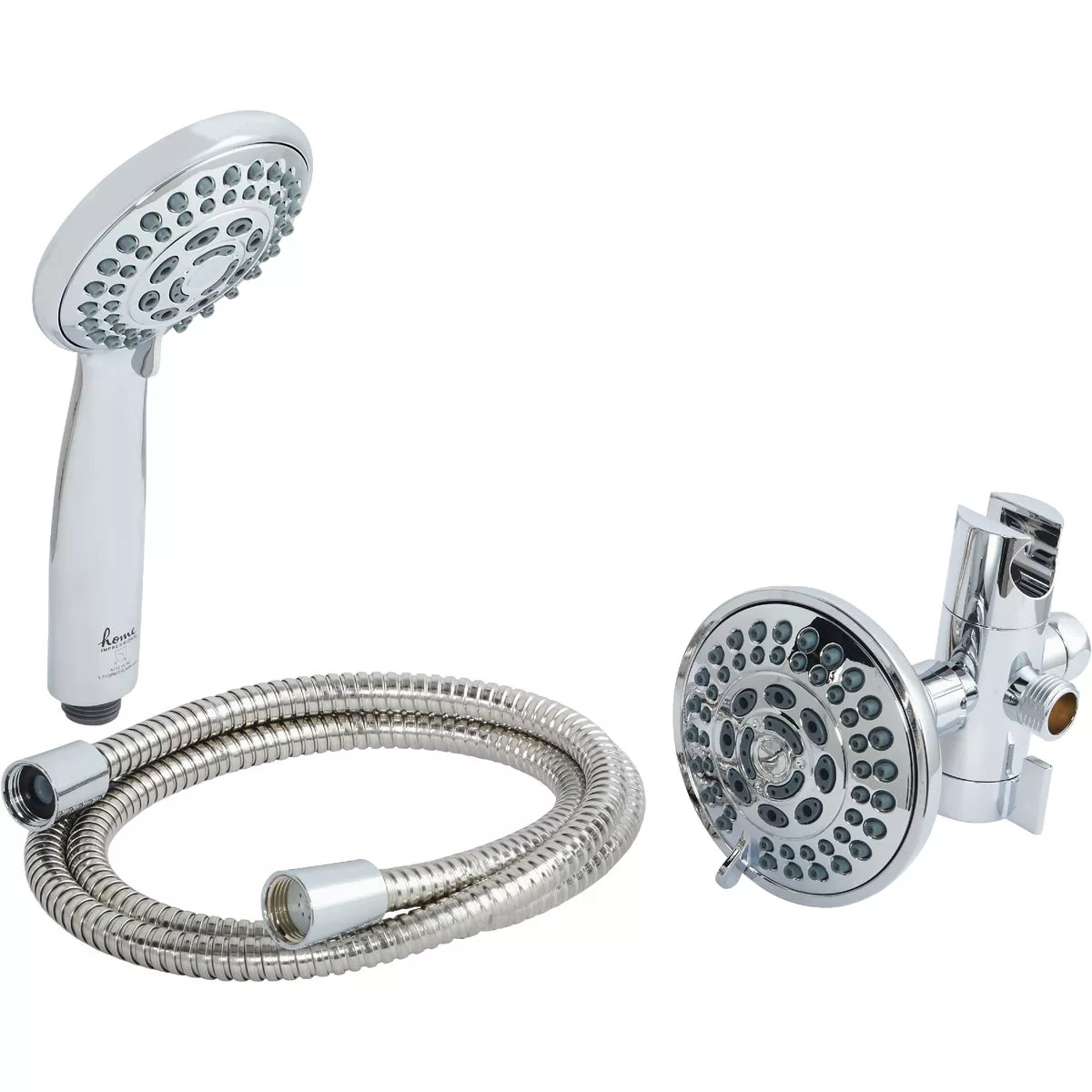 Home Impressions 5-Spray 1.75 GPM Combo Handheld Shower Head, Chrome - photo 3