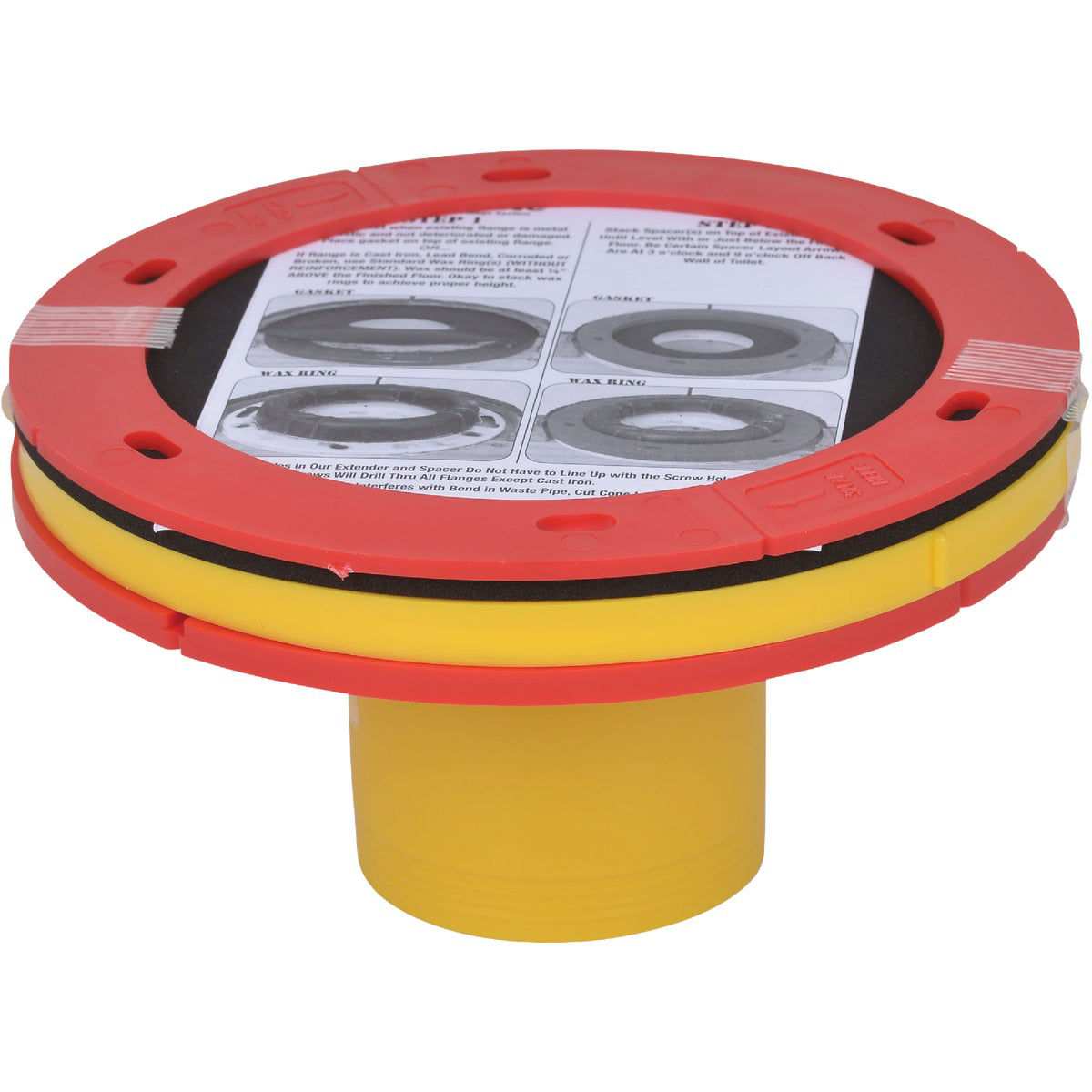 High Efficiency Toilet Flange Seal Ring Set – Leak-Proof Rubber Installation Kit For Bathroom Upgrades
