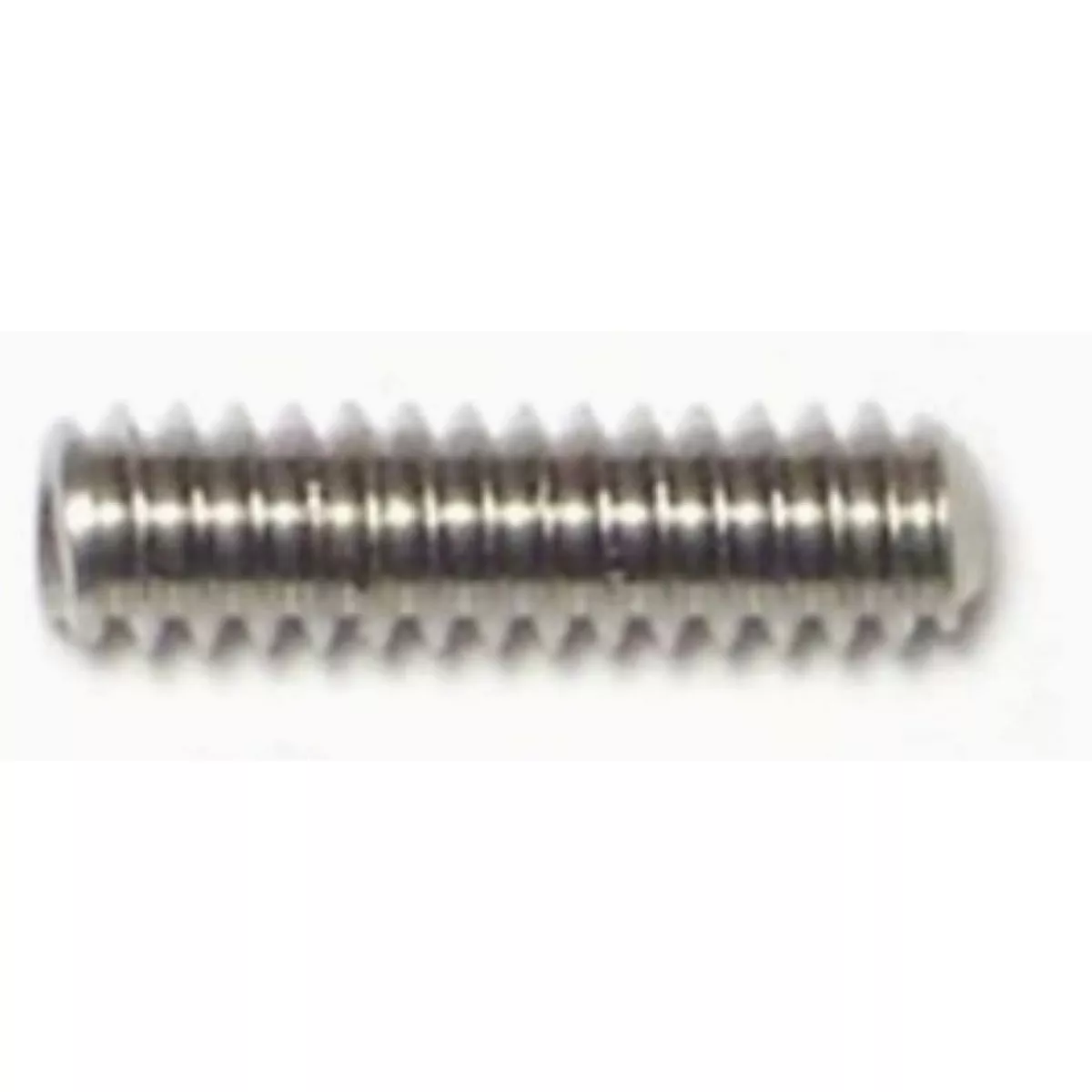 Midwest Fastener #6-32 x 1/2 In. 18-8 Stainless Steel Coarse Thread Hex Socket Headless Set Screws