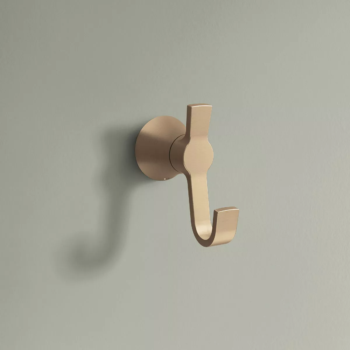 Moen Mikah Bronzed Gold Single Robe Hook - photo 2