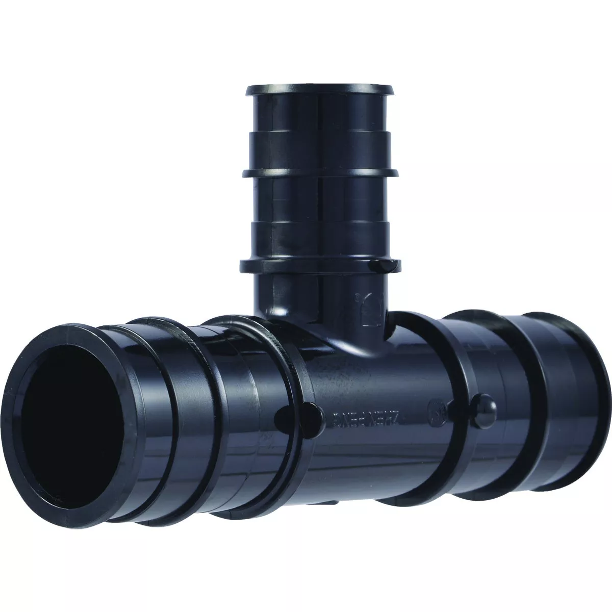 SharkBite 1 In. x 1 In. x 3/4 In. Barb Reducing Poly PEX-A Tee (5-Pack)