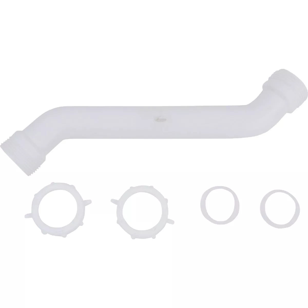Plumb Pak 1-1/4 In. x 12 In. White Plastic Double Ended Offset Tube - photo 3