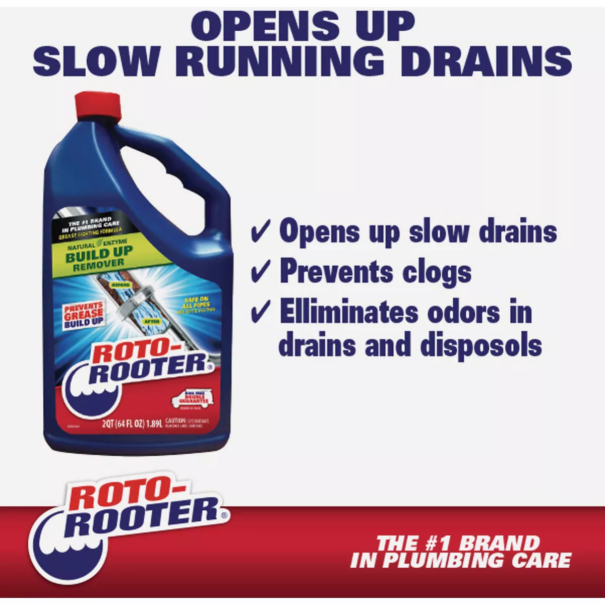 Roto-Rooter 64 Oz. Build Up Remover - photo 2