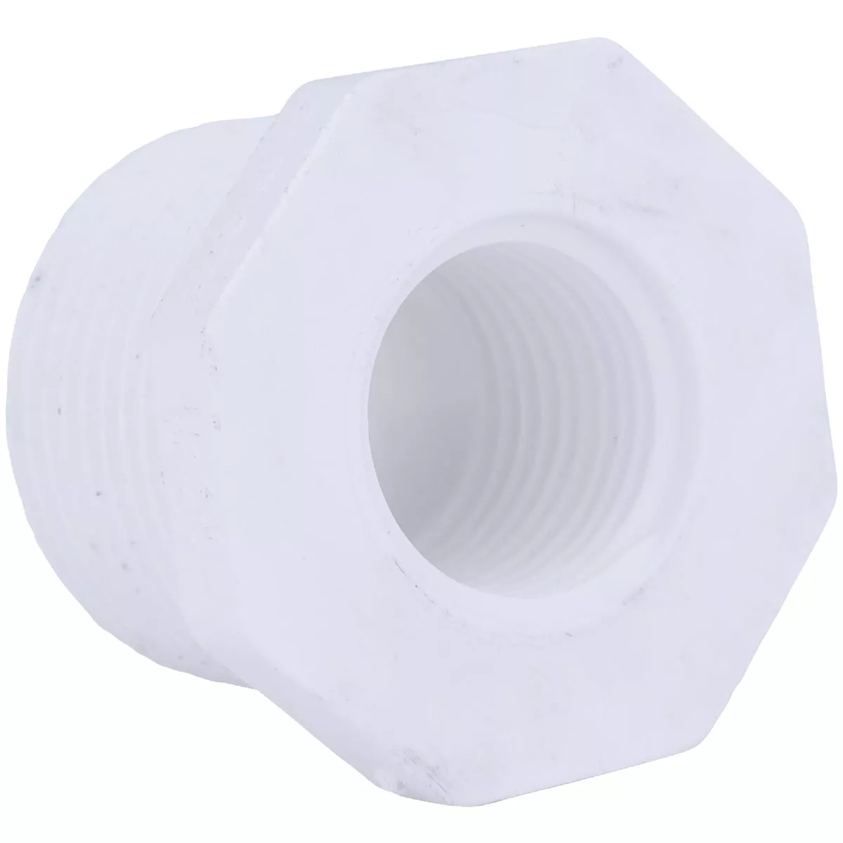 Charlotte Pipe 1 In. MPT x 1/2 In. FPT Schedule 40 PVC Bushing