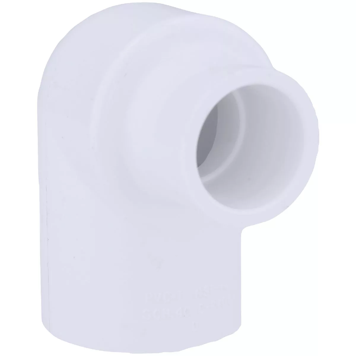 Charlotte Pipe 1 In. x 1/2 In. Slip x Slip Schedule 40 90 Deg. Reducing PVC Elbow (1/4 Bend)