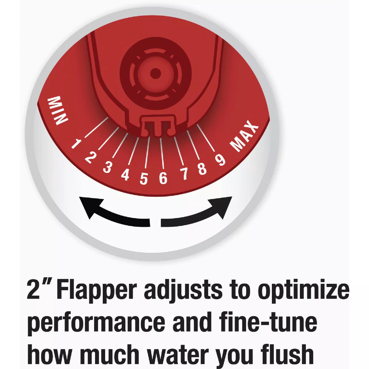 Fluidmaster PerforMAX 2 In. Rubber Universal Water-Saving Flapper - photo 4