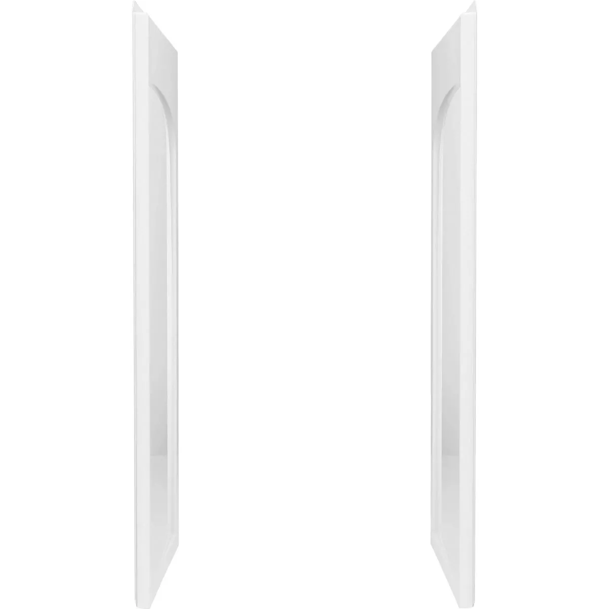 Sterling Ensemble 72-1/2 In. H. x 34 In. D. White Vikrell Curved Shower End Wall - photo 4