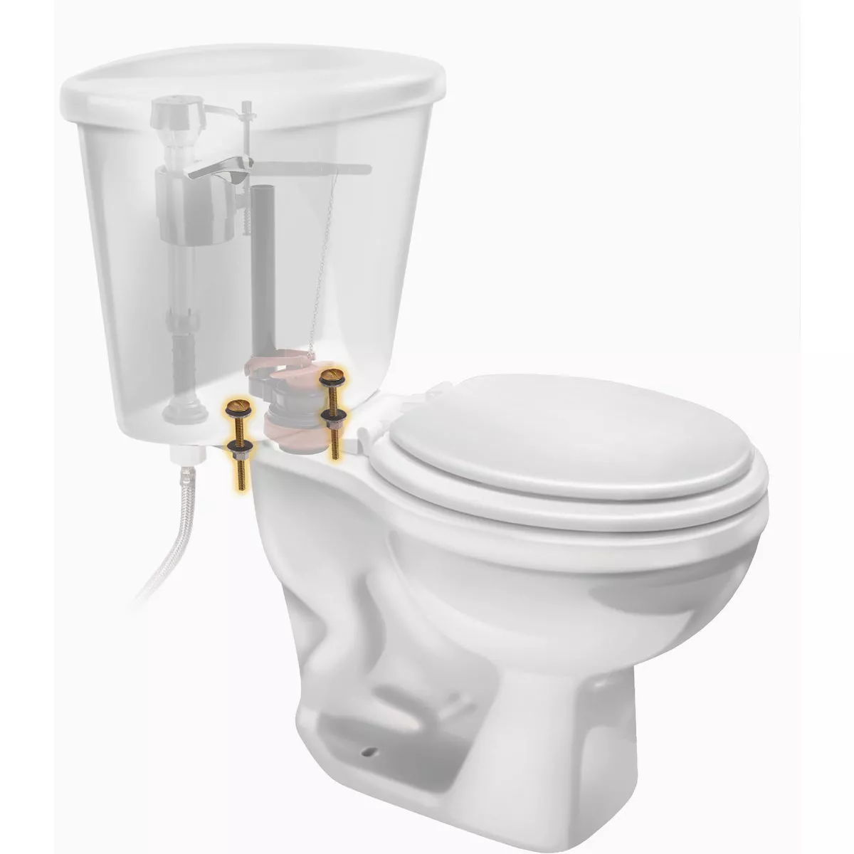 Fluidmaster Toilet Tank-to-Bowl Tank Bolts Kit (2-Pack) - photo 3
