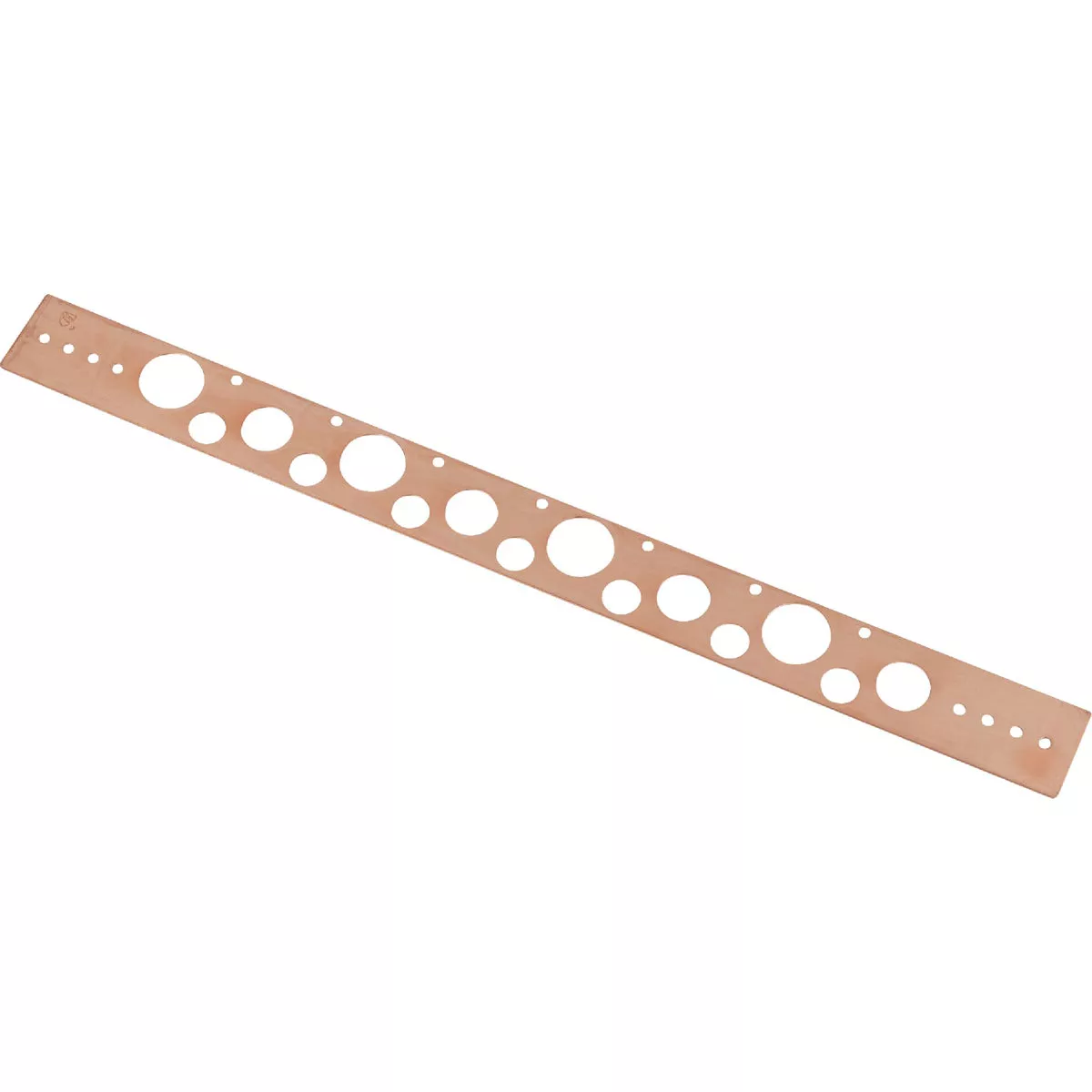 Plumb Craft 1/2 In. to 1 In. x 20 In. Copper Plated Pipe Hanger Bracket - photo 2