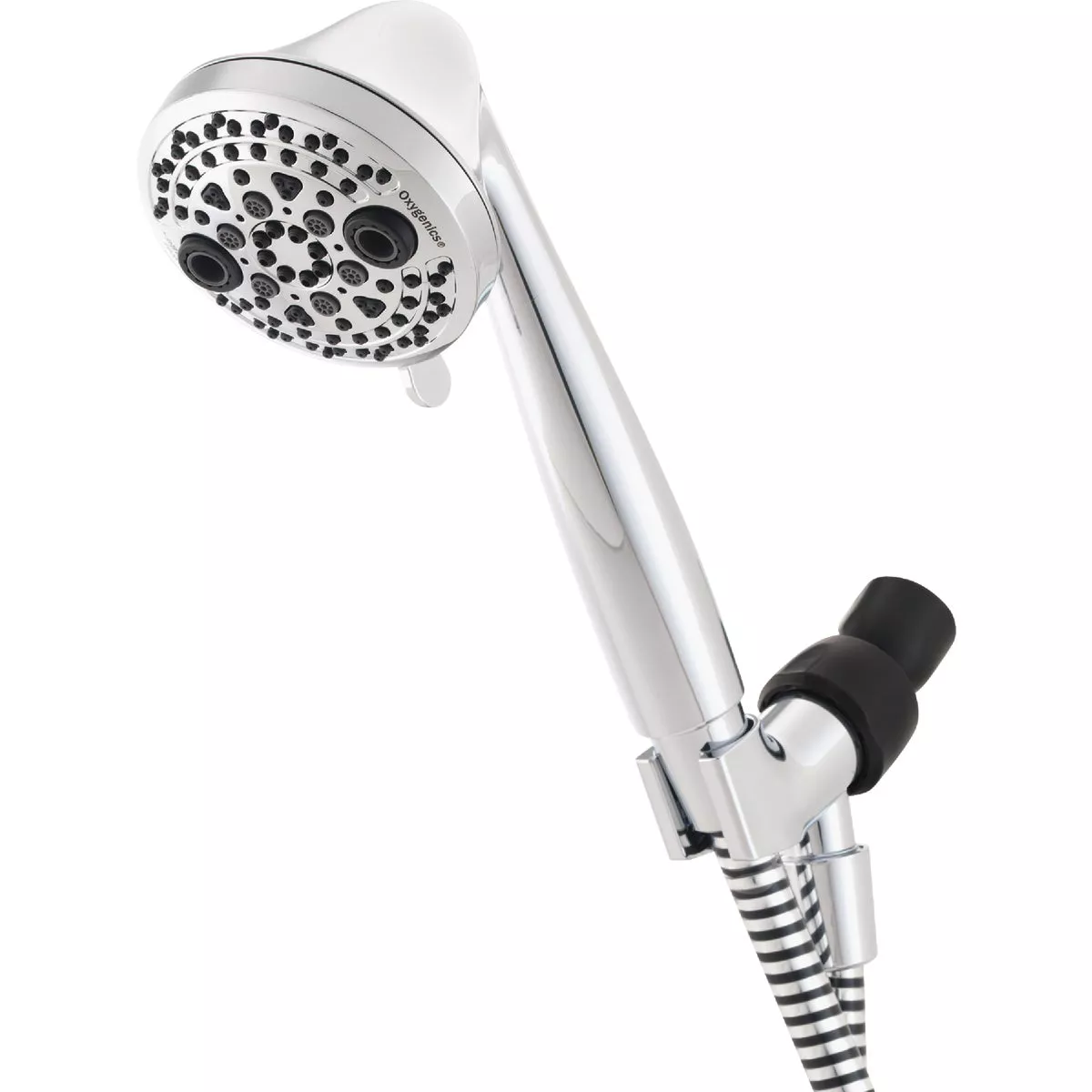 Oxygenics PowerMassage 5-Spray 1.75 GPM Handheld Showerhead, Chrome