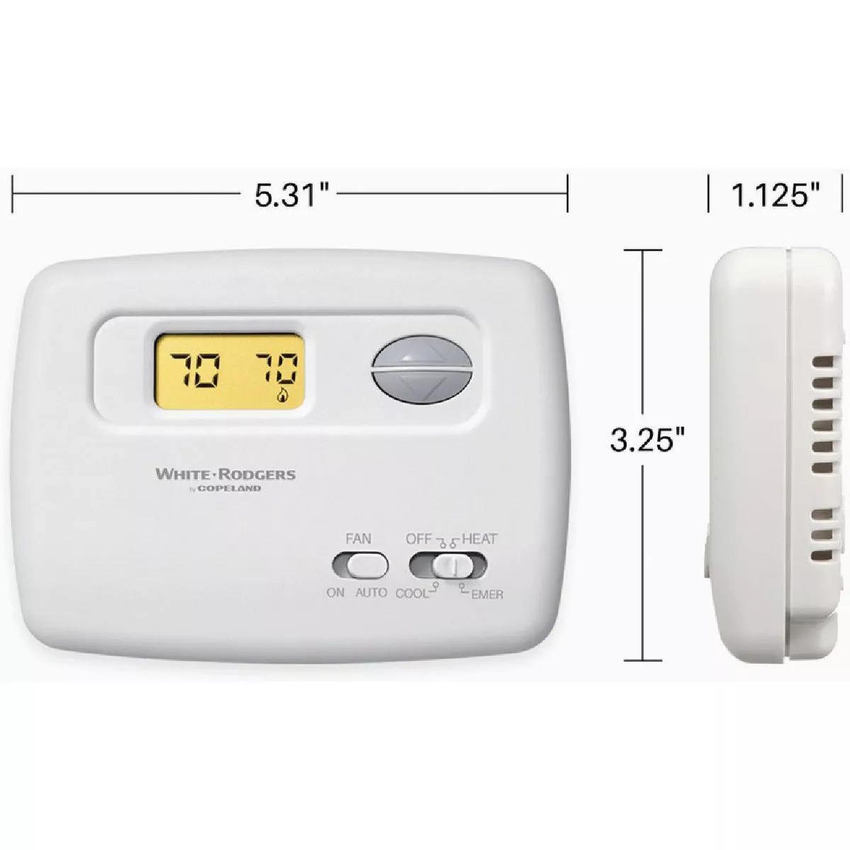 White-Rodgers Classic 70 Series 5-2 Day Programmable Thermostat - photo 4